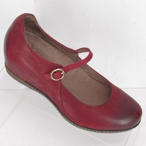DANSKO Mary Janes EUR 36 (US 5.5-6) Red #249